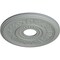 Ekena Millwork Genevieve Ceiling Medallion (Fits Canopies up to 3 1/2"), 16 1/8"OD x 3 1/2"ID x 7/8"P, Primed White CM16GN - alternate 2
